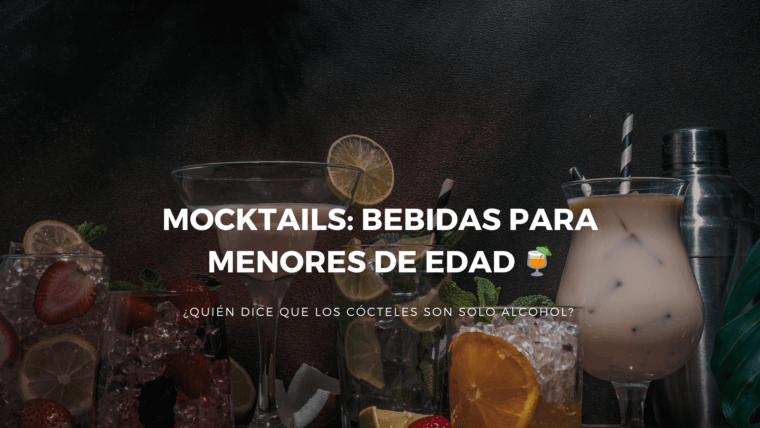 Mocktails para niños: Bebidas divertidas y saludables.